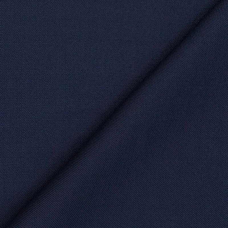 Trouser Fabric Raymond Poly Viscose Self Check Colour Resolution Blue