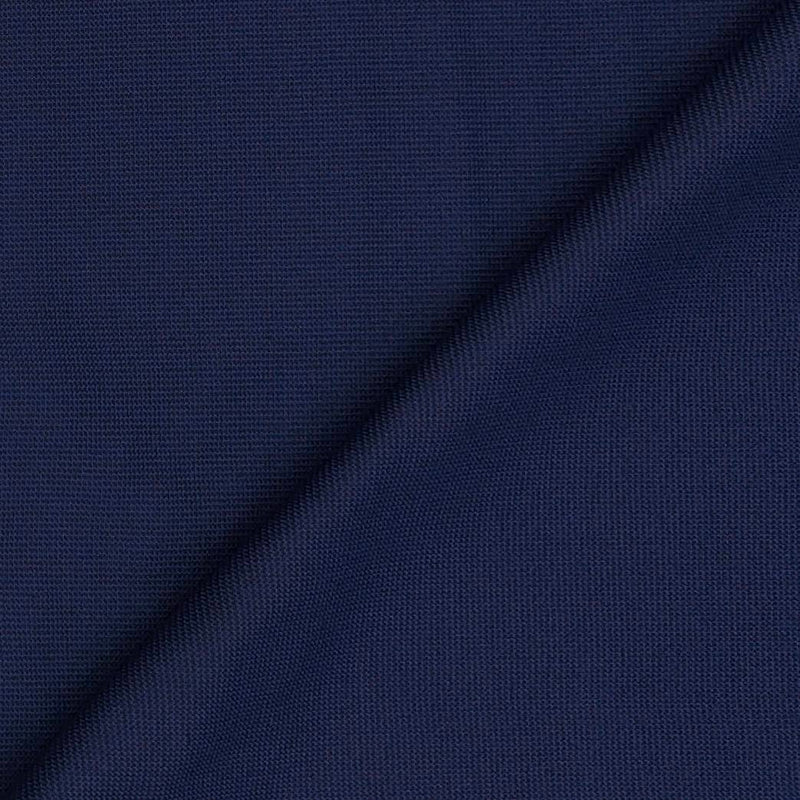 Trouser Fabric Raymond Poly Viscose Texture Colour Indigo Dye Blue