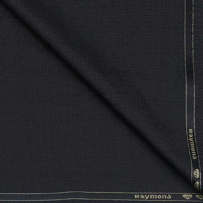 Trouser Fabric Raymond Poly Viscose Mix Check Colour Brownish Grey
