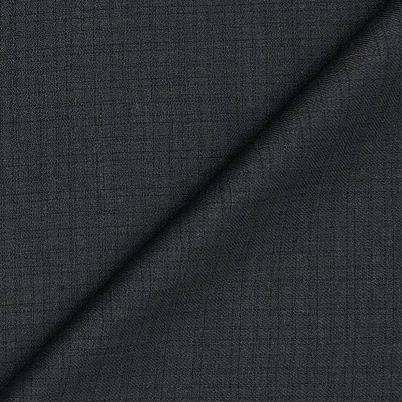 Trouser Fabric Raymond Poly Viscose Mild Check Colour Grey