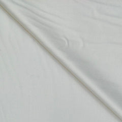 Suit Fabric Raymond Poly Viscose Plain Color Ash White