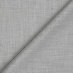 Trouser Fabri Reid & Taylor Polyester Viscose Textured Color Ash White