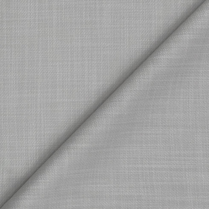 Trouser Fabri Reid & Taylor Polyester Viscose Textured Color Ash White