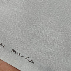 Trouser Fabri Reid & Taylor Polyester Viscose Textured Color Ash White