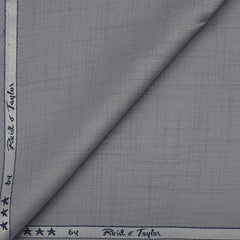 Trouser Fabri Reid & Taylor Polyester Viscose Slub Color Pinkish Grey
