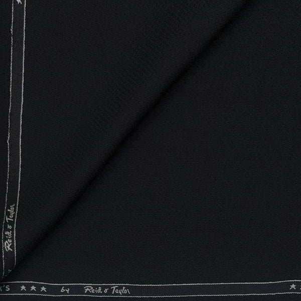 Trouser Fabri Reid & Taylor Polyester Viscose Dobby Color Black