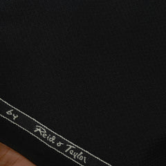 Trouser Fabri Reid & Taylor Polyester Viscose Dobby Color Black