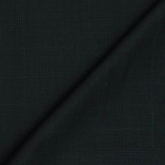 Trouser Fabric Reid & Taylor Polyester Viscose Mild Check Color Feldgrau Green