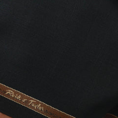 Trouser Fabric Reid & Taylor Polyester Viscose Slub Color Jet Grey