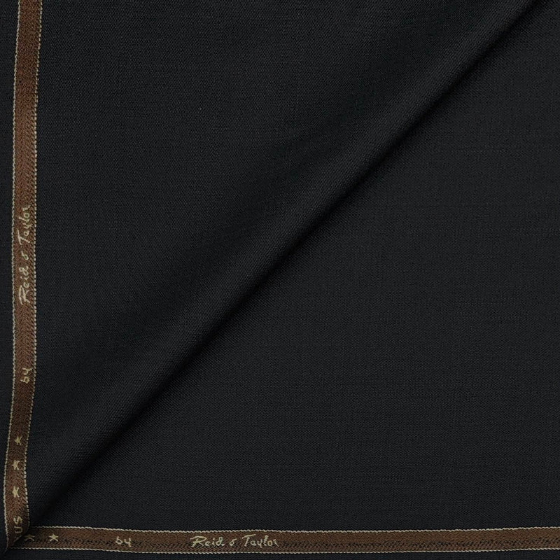 Trouser Fabric Reid & Taylor Polyester Viscose Slub Color Jet Grey