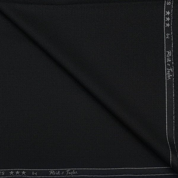 Trouser Fabri Reid & Taylor Polyester Viscose Dotted Color Dull Black