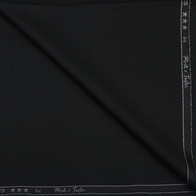 Trouser Fabri Reid & Taylor Polyester Viscose Dotted Color Dull Black