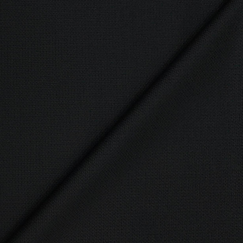 Trouser Fabri Reid & Taylor Polyester Viscose Dotted Color Dull Black