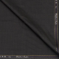 Trouser Fabri Reid & Taylor Polyester Viscose Slub Color Hickory Brown