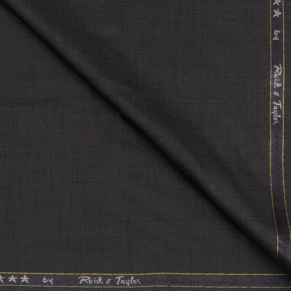 Trouser Fabri Reid & Taylor Polyester Viscose Slub Color Hickory Brown