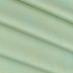 Shirt Fabric Soktas 100% Cotton Jacquard Colour Tea Green