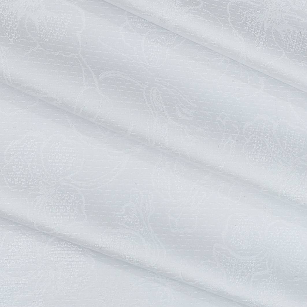 Shirt Fabric Soktas 100% Cotton Jacquard Colour White