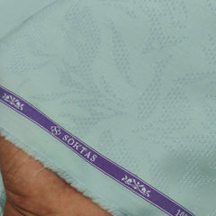 Shirt Fabric Soktas 100% Cotton Jacquard Colour Celeste Blue