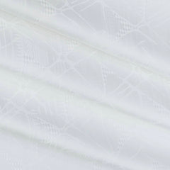Shirt Fabric Soktas 100% Cotton Jacquard Colour Off White