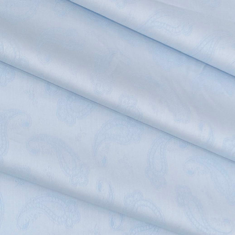 Shirt Fabric Soktas 100% Cotton Jacquard Colour Bright Blue