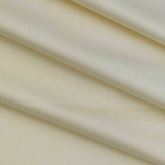 Shirt Fabric Soktas 80s Giza Cotton Plain satin Colour Ivory Cream