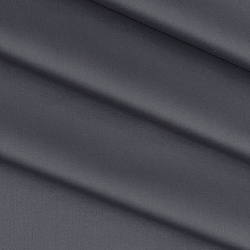 Shirt Fabric Soktas 80s Giza Cotton Plain satin Colour Coin Grey