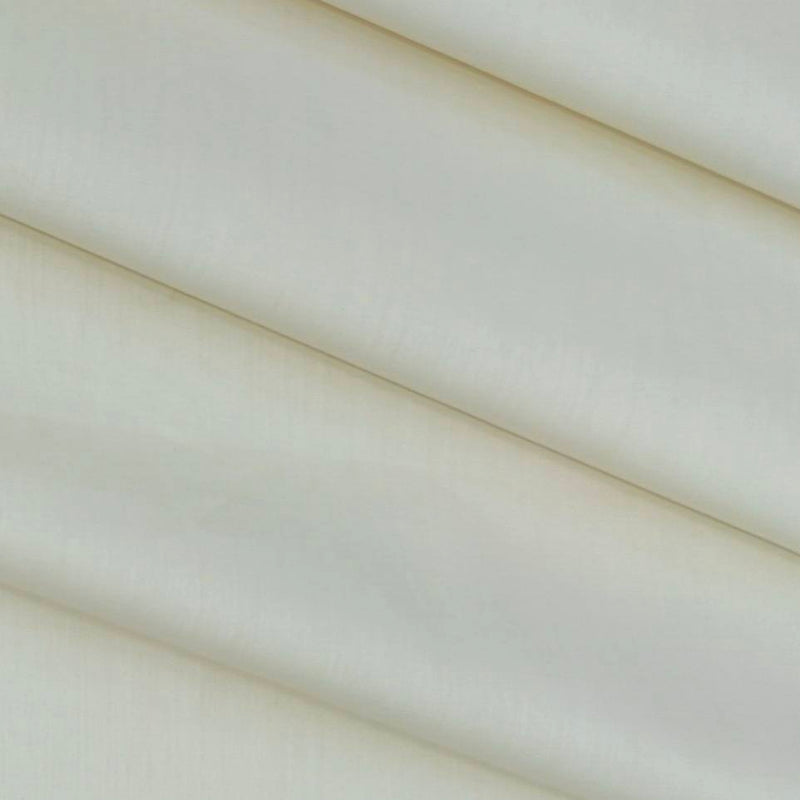 Soktas Men's Finest 60s Giza Cotton FIll a Fill Light Plain Shirt fabric Colour Cream