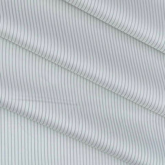 Shirt Fabric Soktas 80s Giza Cotton Pin Lining Colour Grey N White