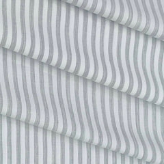 Shirt Fabric Soktas 80s Giza Cotton Lining Colour Grey N White