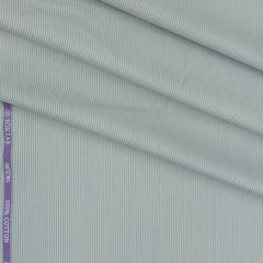 Shirt Fabric Soktas 100/1 Giza Cotton Pin Lining Colour Grey