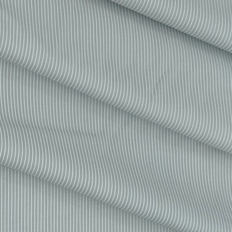 Shirt Fabric Soktas 100/1 Giza Cotton Pin Lining Colour Grey