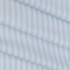 Shirt Fabric Soktas Giza Cotton Lining Colour Blue N White