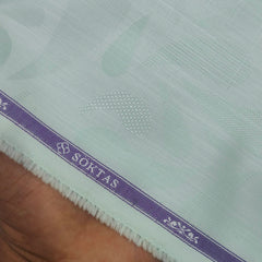 Shirt Fabric Soktas 100% Cotton Jacquard Colour Chetwode Green