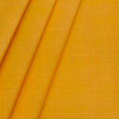 Shirt n Kurta Fabric Stiff Pure Cotton Dobby Premium Colour Orange
