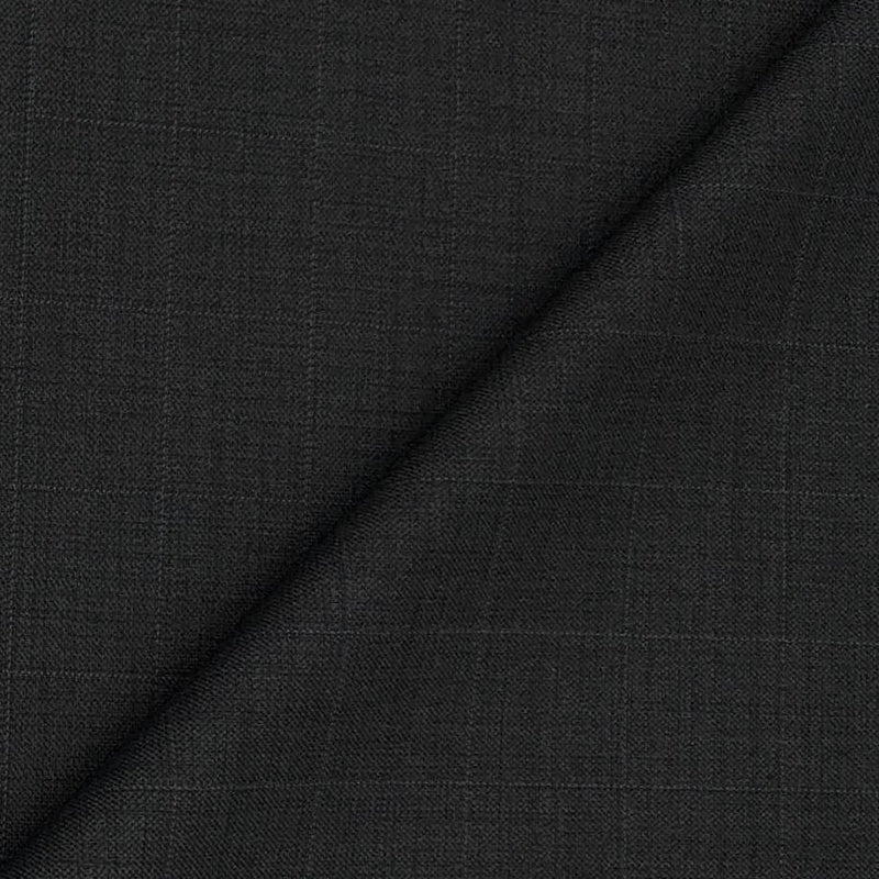 Suit Fabric Siyaram Poly Viscose Check Color Dark Brown