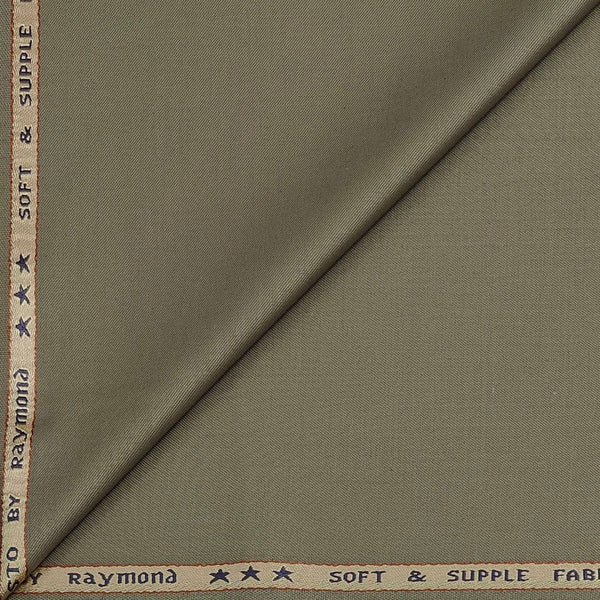 Blazer Fabric Raymond Poly Viscose Plain Colour Dull Brown