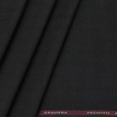 Blazer Fabric Graviera Poly Viscose Mild Check Colour Umber Brown