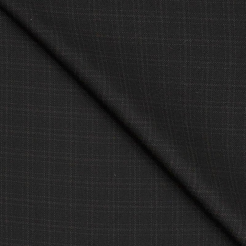 Suit Fabric Raymond Poly Viscose Mix Check Color Carob Brown