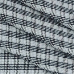 Warm Shirt Fabric Raymond  Check Colour Black N White