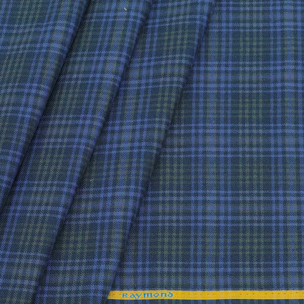 Warm Shirt Fabric Raymond Mix Check Colour Mix Colour