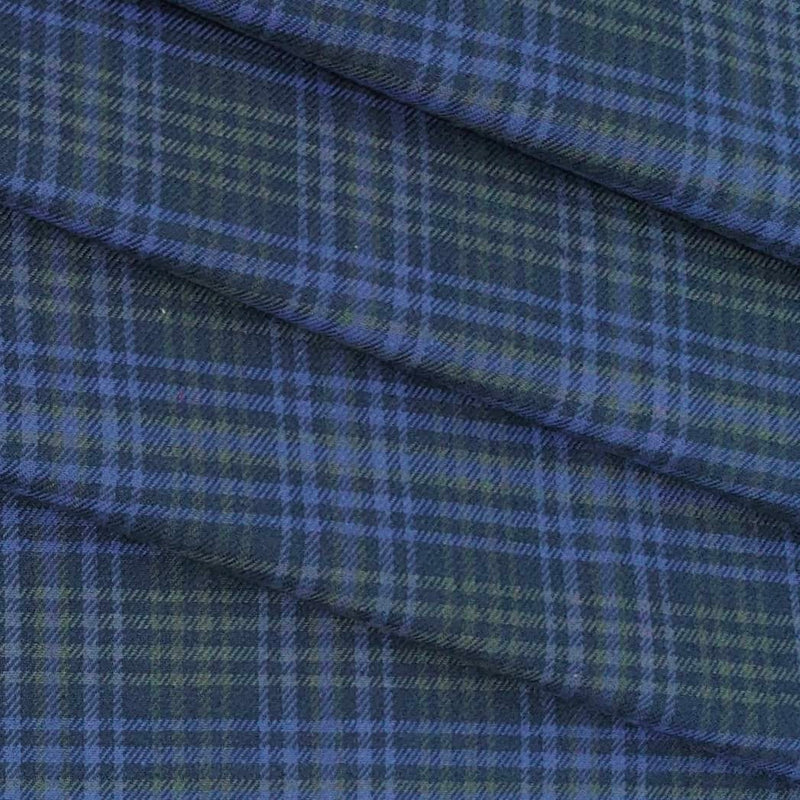 Warm Shirt Fabric Raymond Mix Check Colour Mix Colour