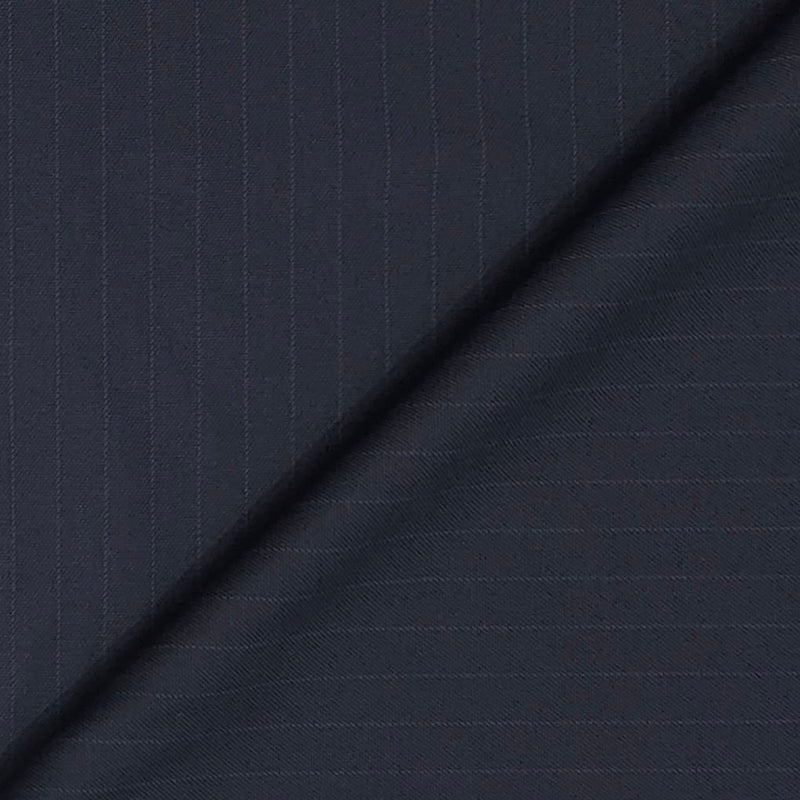 Trouser Fabric Raymond Poly Viscose Lining Colour Dark Blue