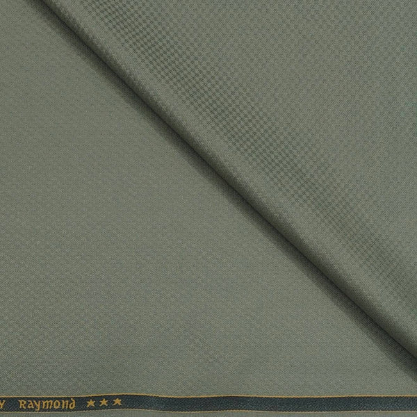 Trouser Fabric Raymond Poly Viscose Dobby Colour Artic Green