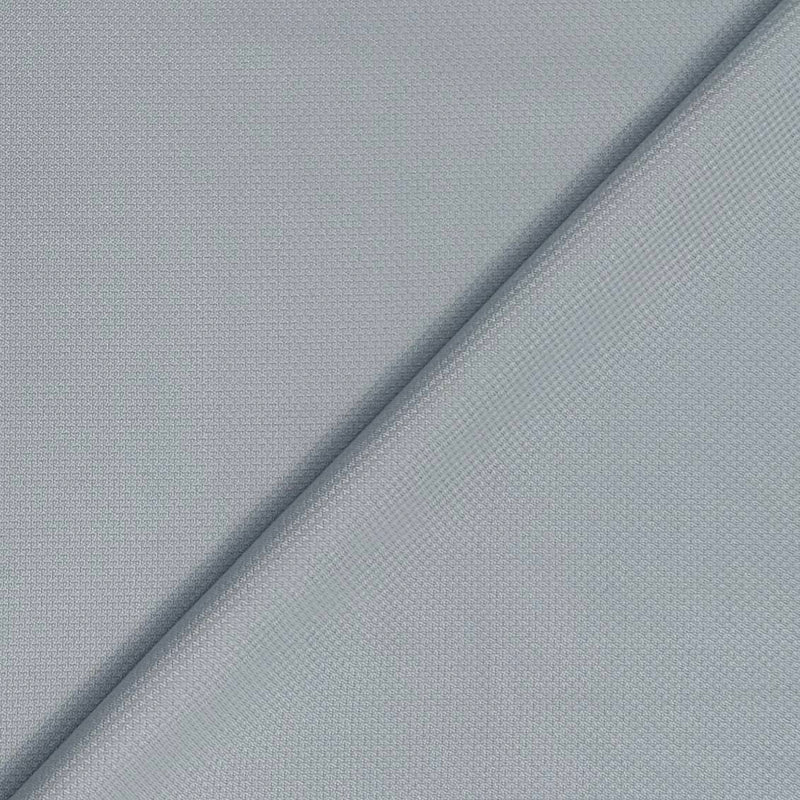 Trouser Fabric Raymond Poly Viscose Dotted Colour Silver