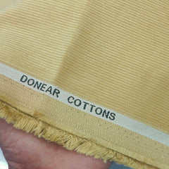 Corduroy Donear Pure Cotton Stretchable Thick Trouser Fabric Colour Bisqui Beige