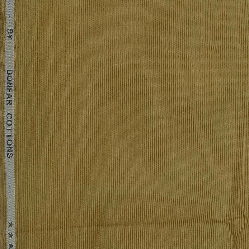 Corduroy Donear Pure Cotton Stretchable Thick Trouser Fabric Colour Camel Brown