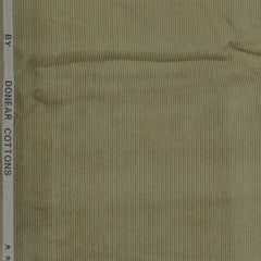 Corduroy Donear Pure Cotton Stretchable Thick Trouser Fabric Colour Light Brown
