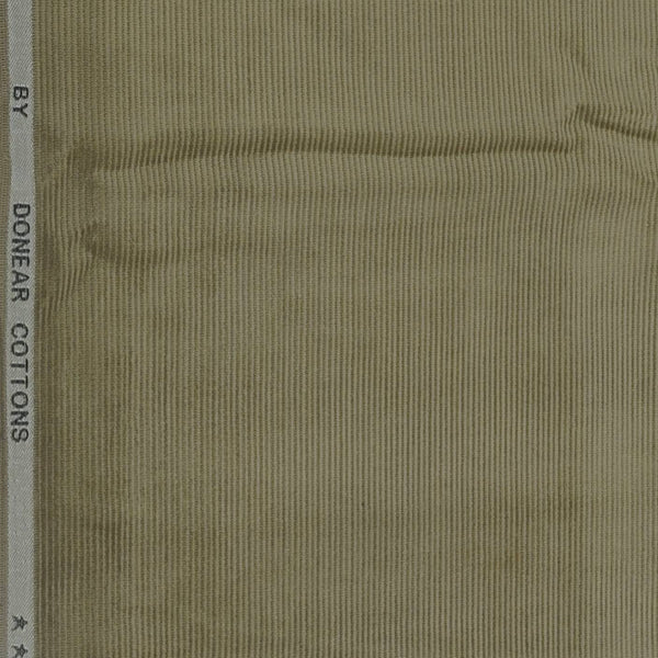Corduroy Donear Pure Cotton Stretchable Thick Trouser Fabric Colour Light Brown