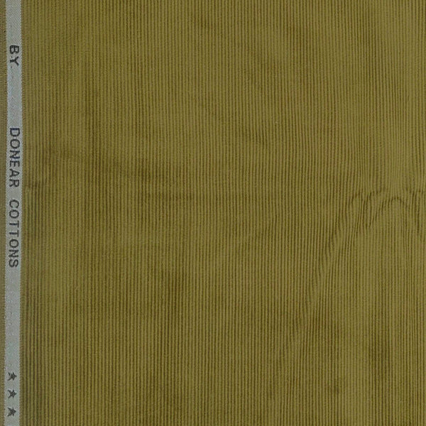 Corduroy Donear Pure Cotton Stretchable Thick Trouser Fabric Colour Golden Brown