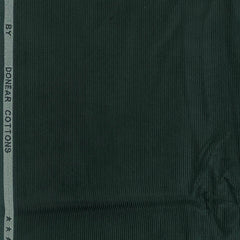 Corduroy Donear Pure Cotton Stretchable Thick Trouser Fabric Colour Pine Green